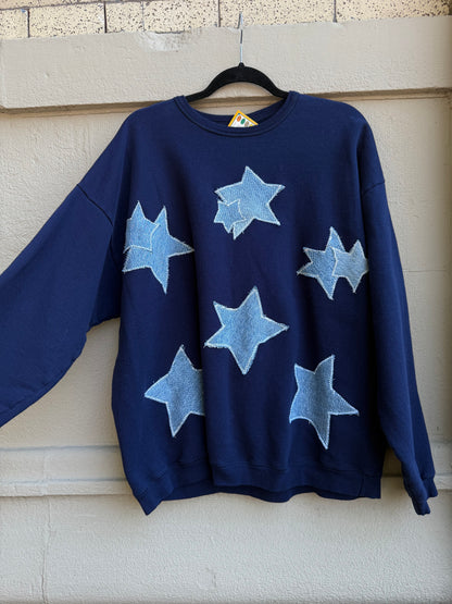Star Patch Crewneck