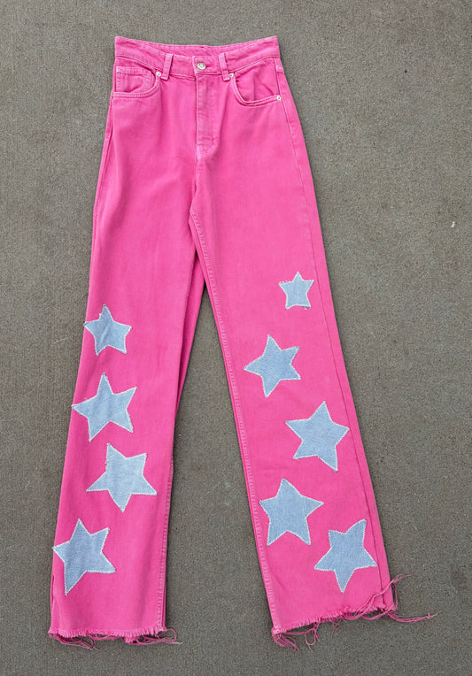 Pink Star Pants