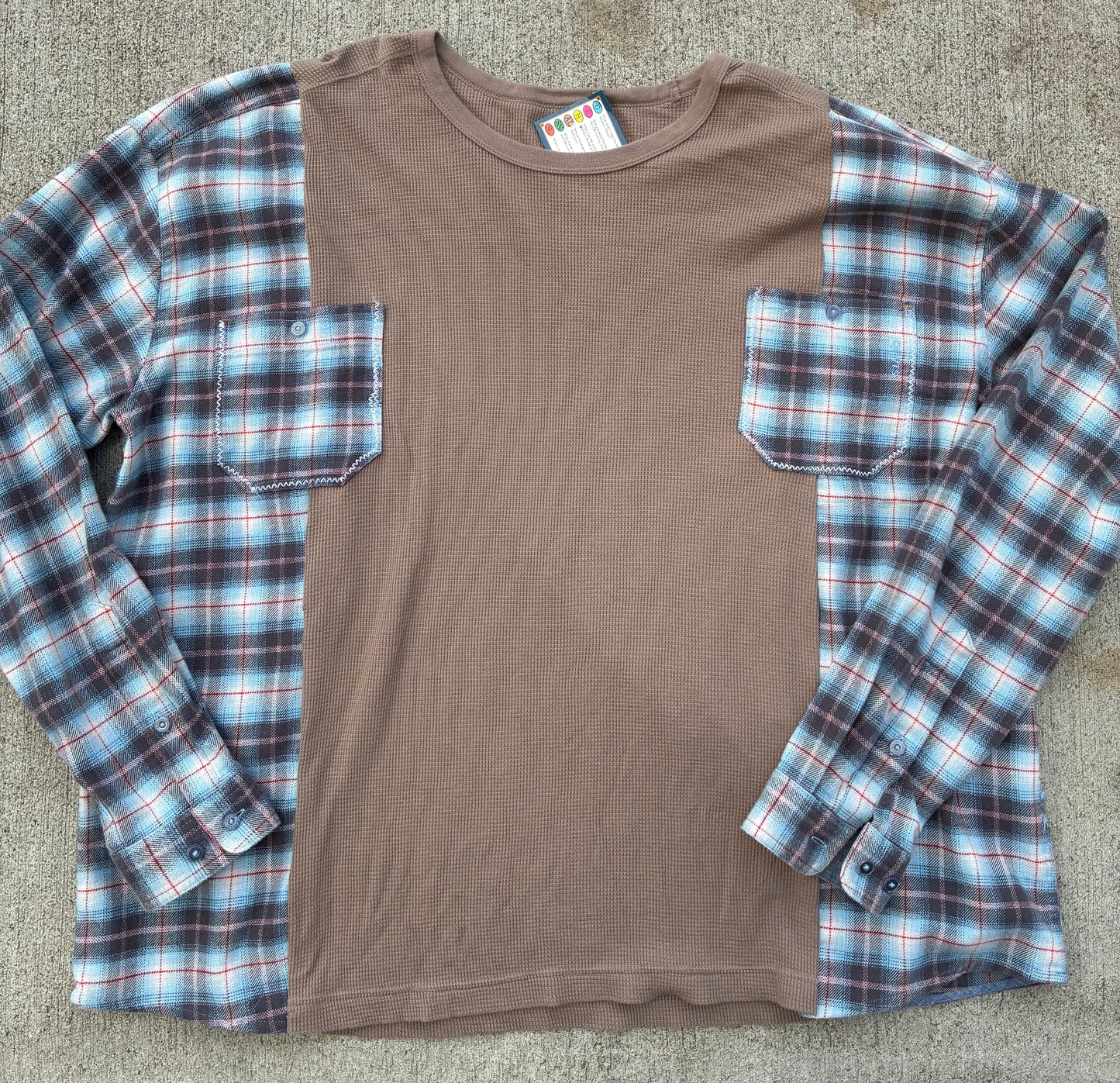 Upcycled Flannel Shirt