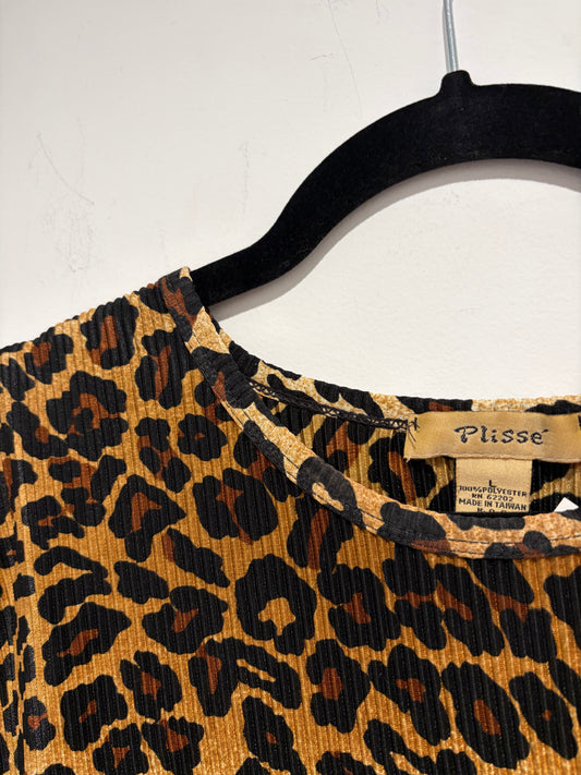 Vintage Y2K Cheetah Tank