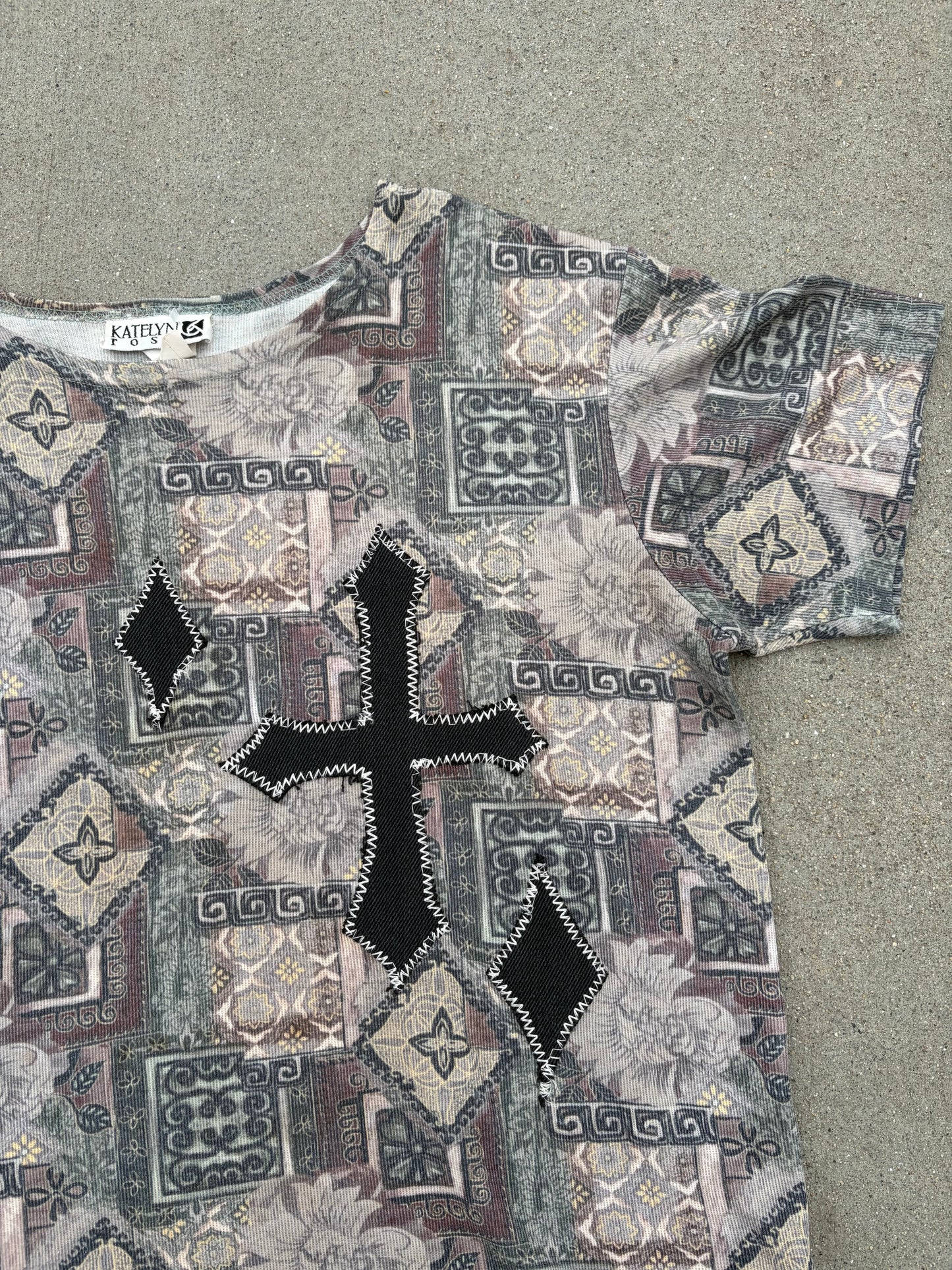 Cross Patchwork Tee