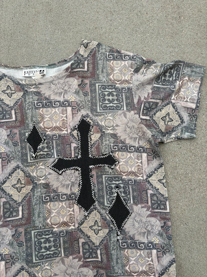 Cross Patchwork Tee