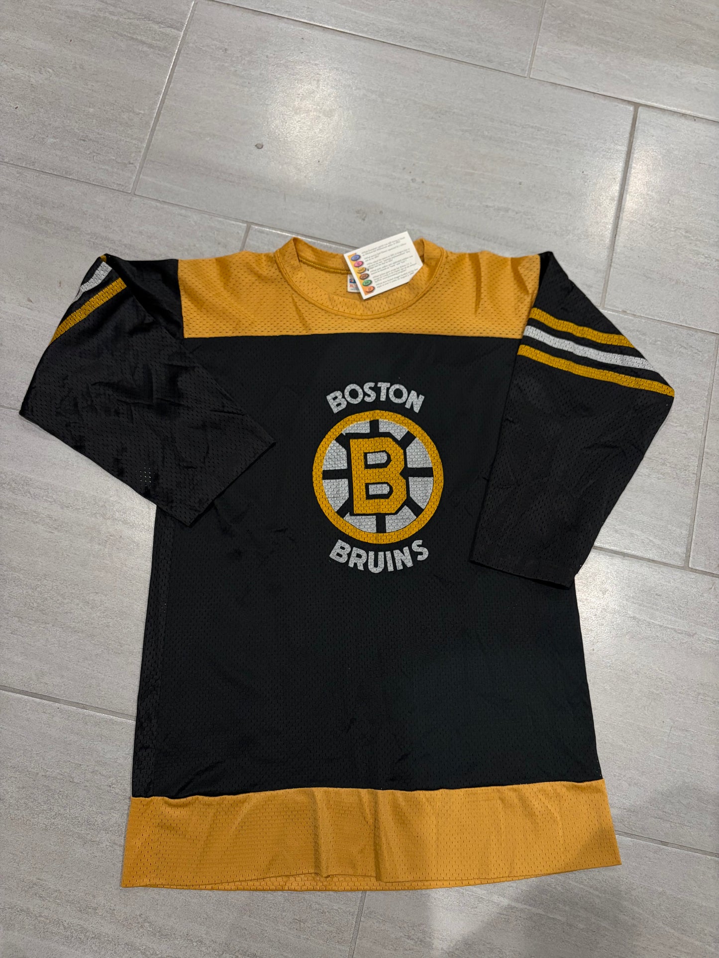 Vintage 80s Boston Bruins Jersey