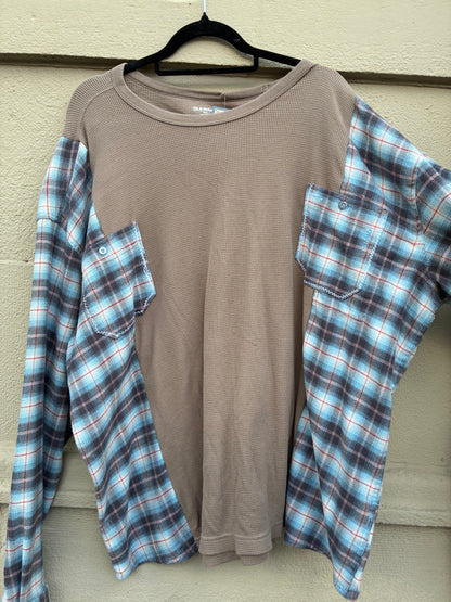 Upcycled Flannel Shirt