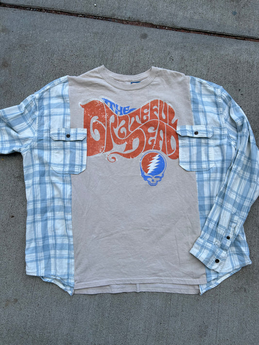 Upcycled Grateful Dead Shirt