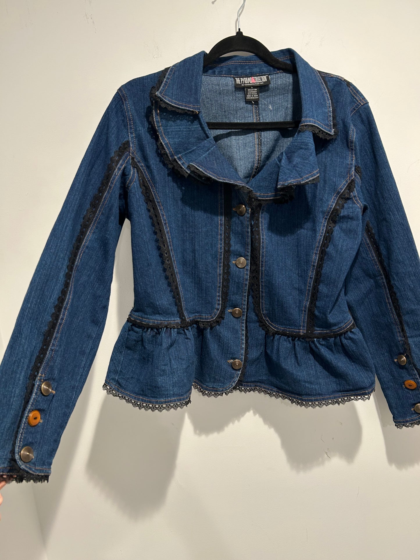 Y2K Denim Blazer