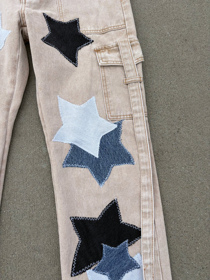 Star Patch Cargo Pants