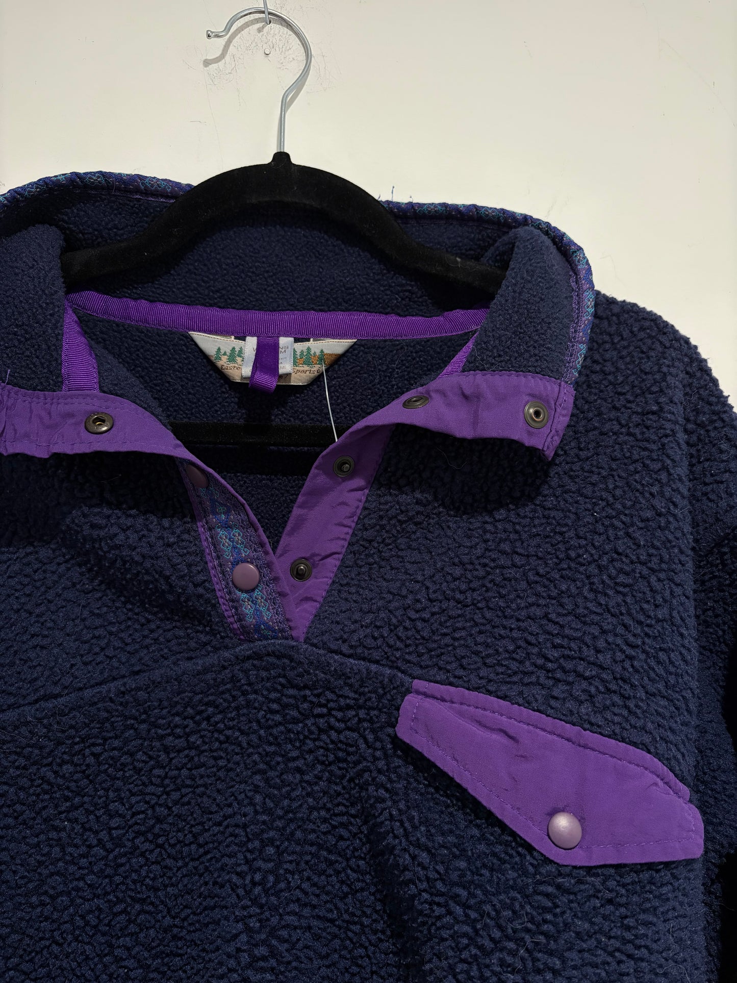 Vintage EMS Sherpa Fleece Pullover
