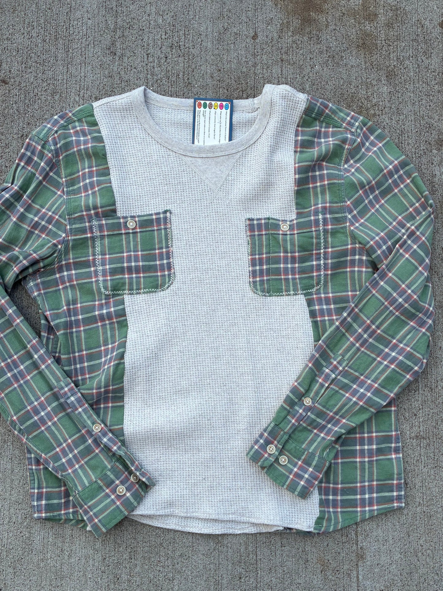 Upcycled Flannel Shirt