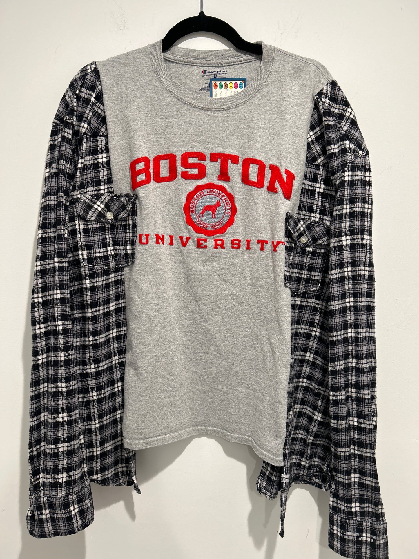 Boston University Flannel Tee