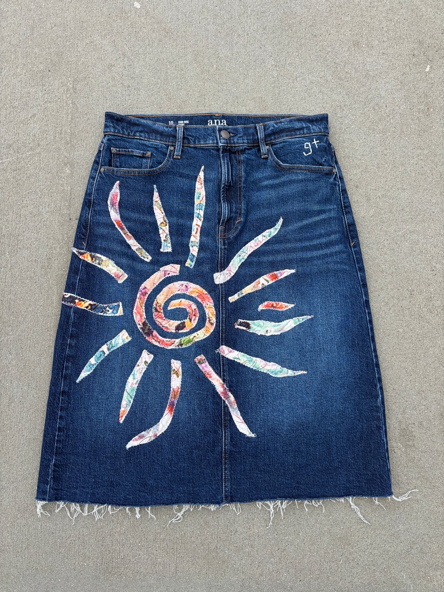 World Peace Upcycled Skirt