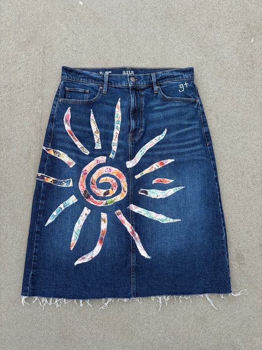 World Peace Upcycled Skirt
