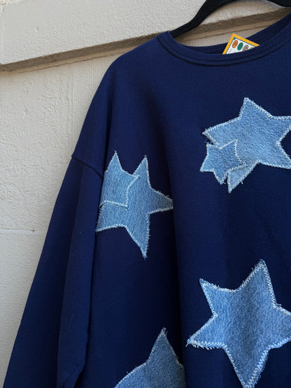 Star Patch Crewneck