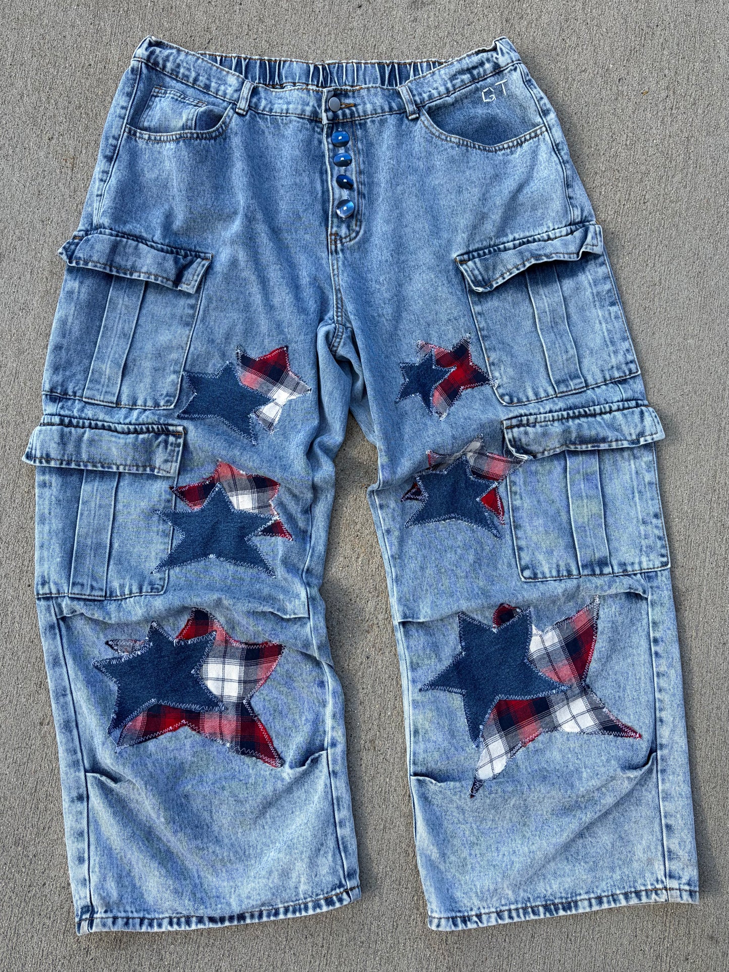 Star Patchwork Cargos
