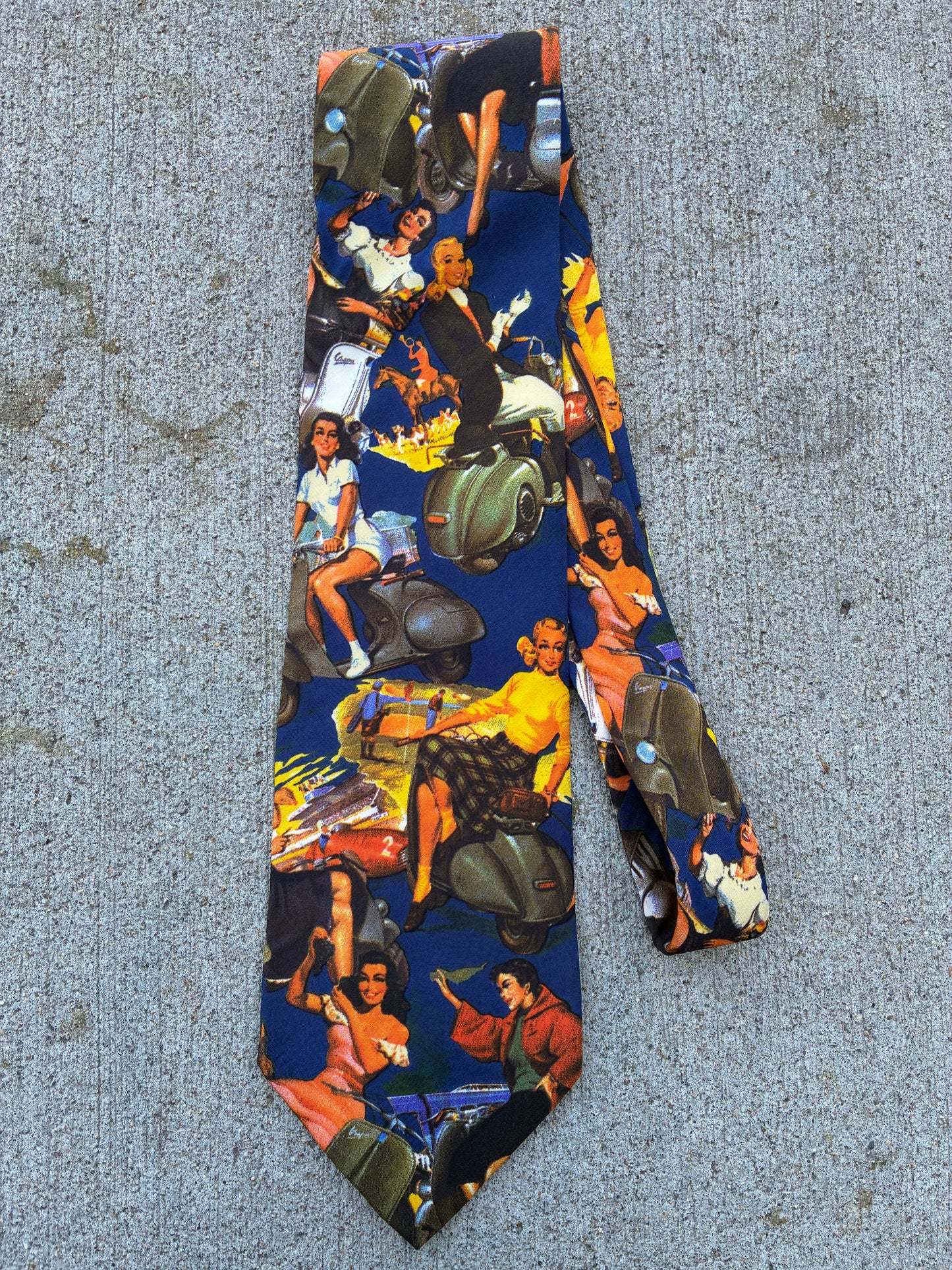 Dolce & Gabbana Pinup Girl Tie