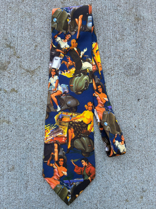 Dolce & Gabbana Pinup Girl Tie