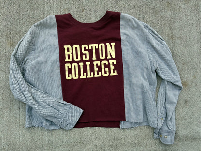 Upcycled Boston College Shirt