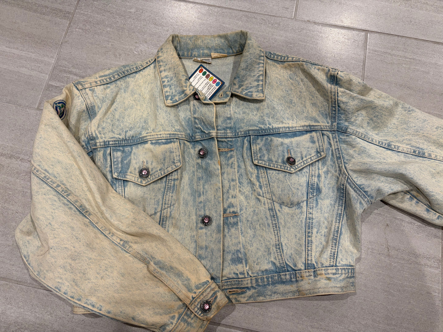 Vintage L.A. Gear Denim Jacket