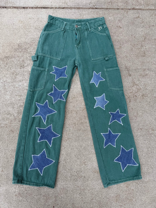 Star Patch Carpenter Pants