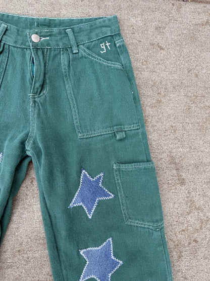Star Patch Carpenter Pants