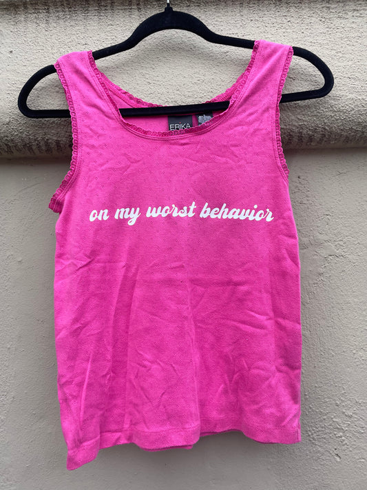 Worst Behavior Tank