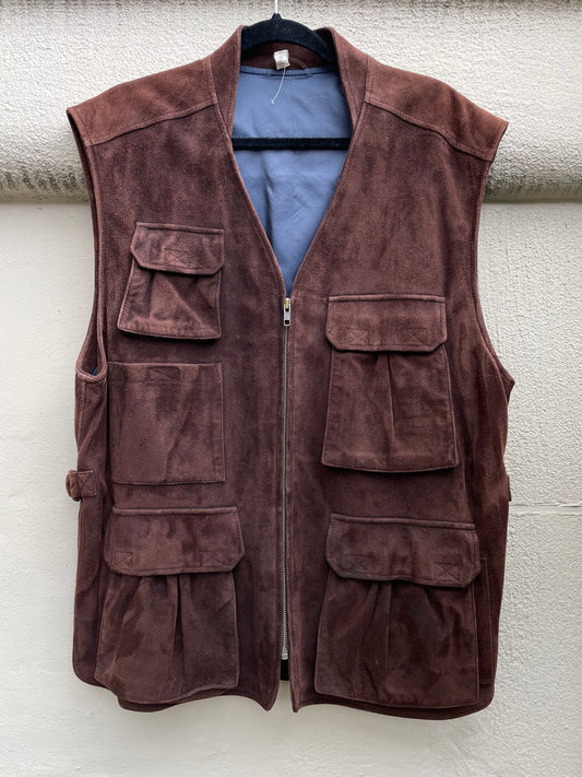 Vintage Suede Vest