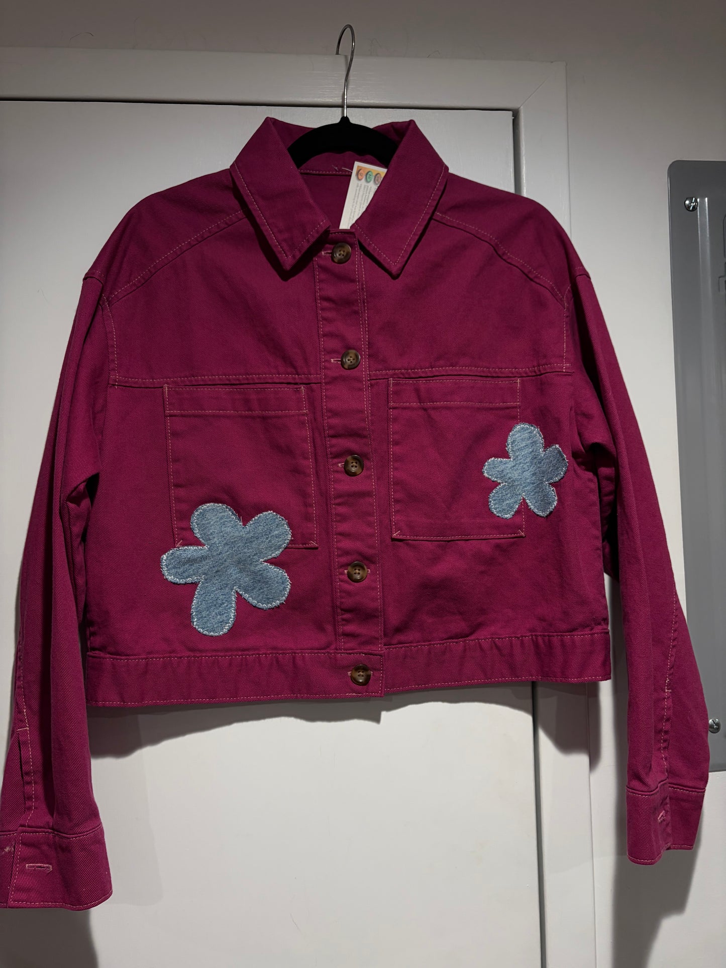 Floral Patch Jacket